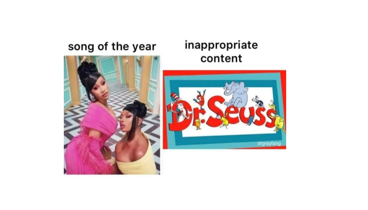 Coordinated Messaging Has Us in a Dr. Seuss Meme War at a Very Convenient Time | by E. Rosalie | The Startup | Mar, 2021 | Medium